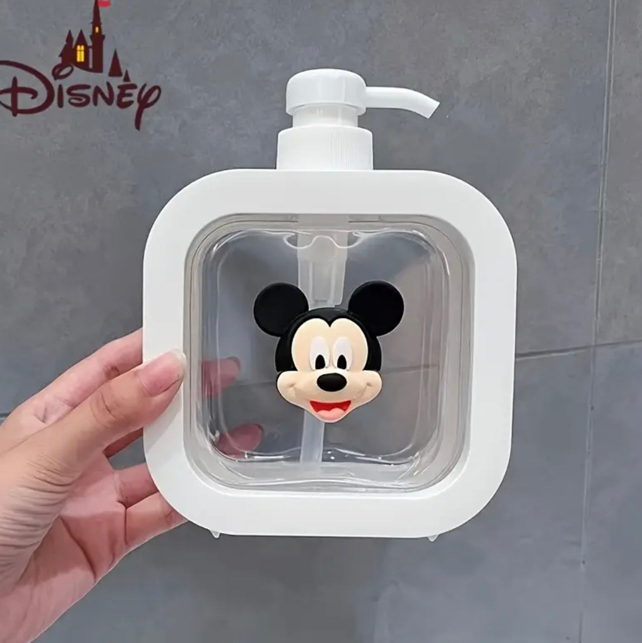Mickey soap dispenser