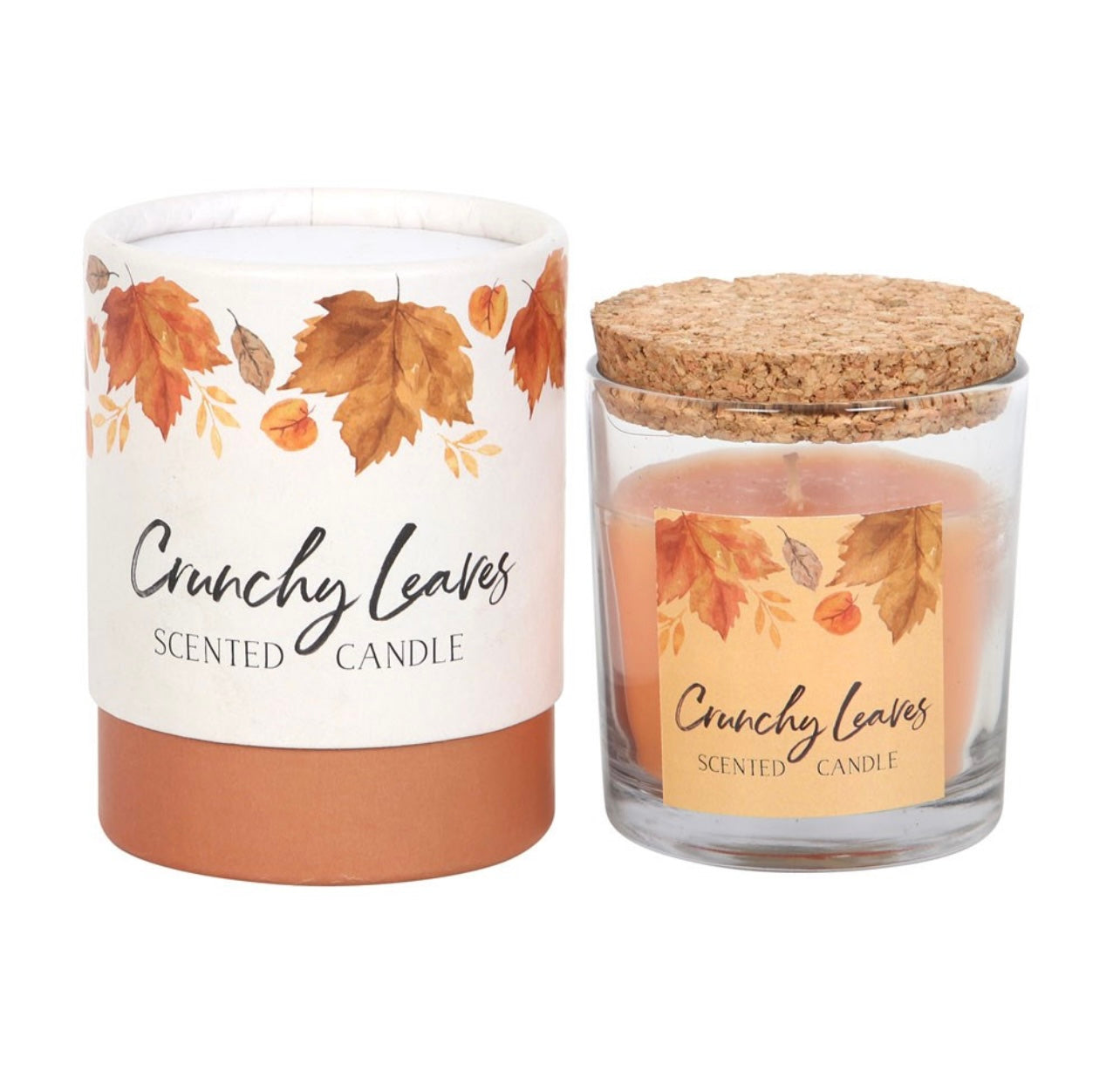 Crunchy leaves scented candle