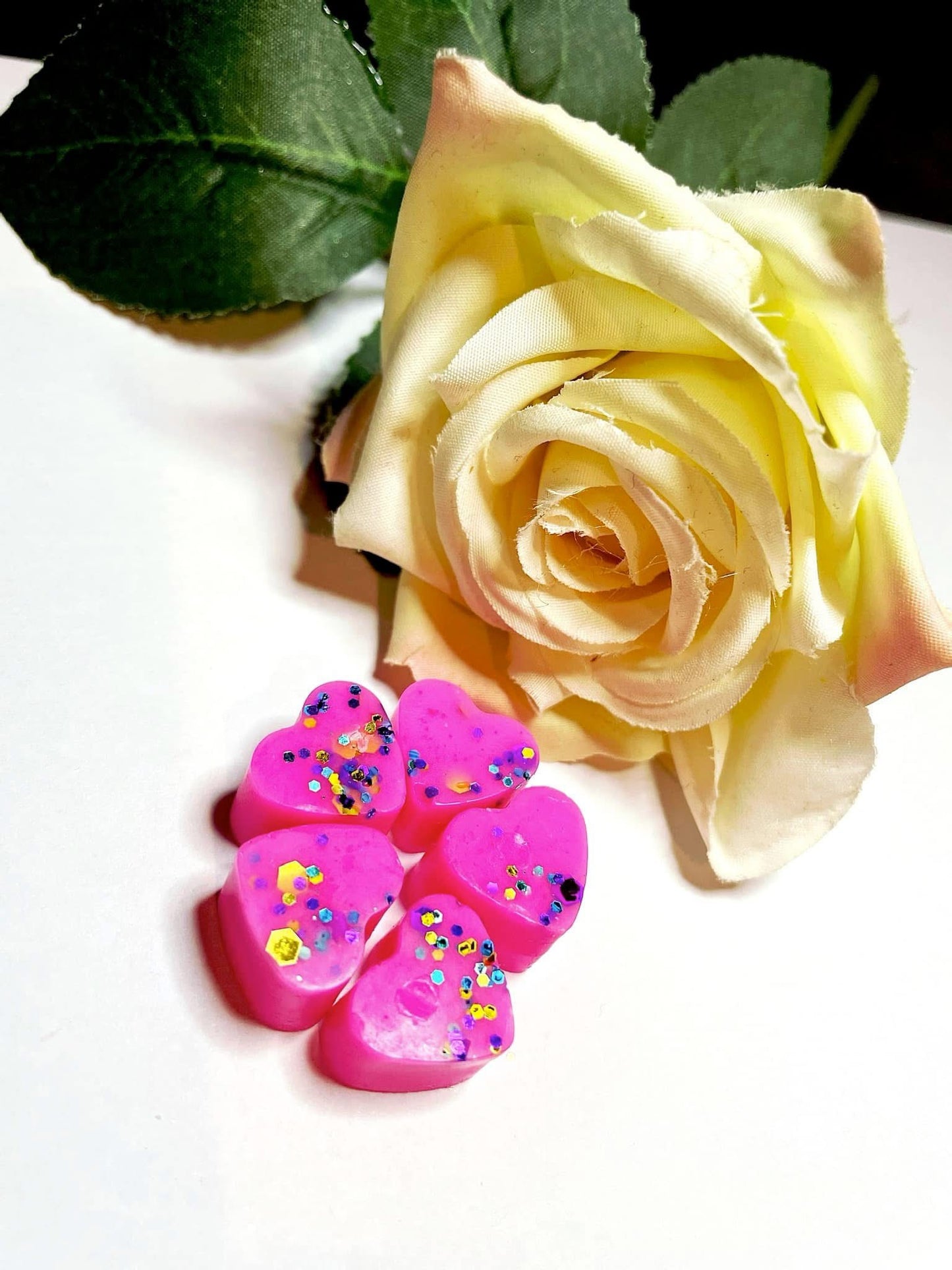 Mini heart wax melts (20)