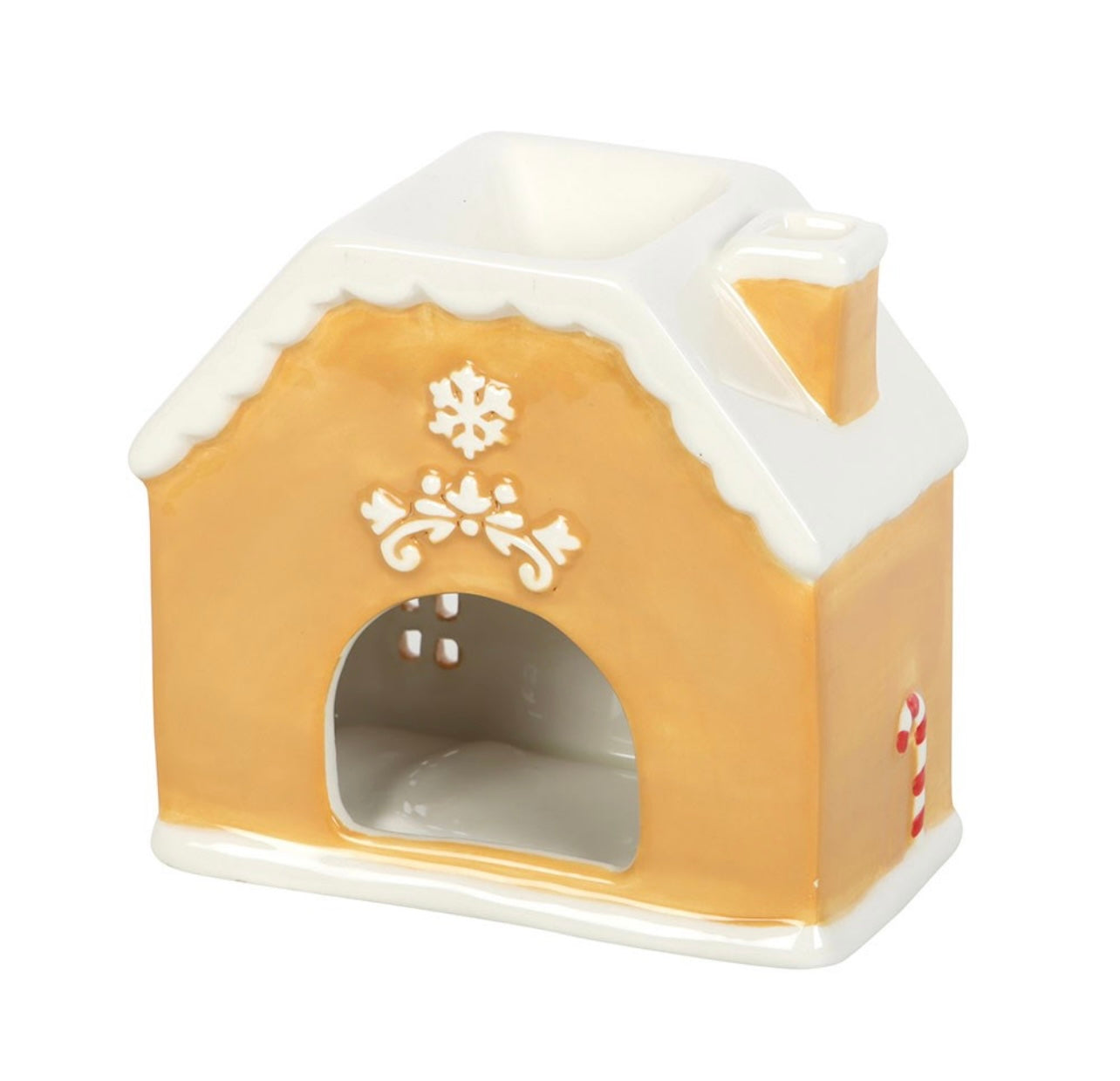 Gingerbread house wax burner