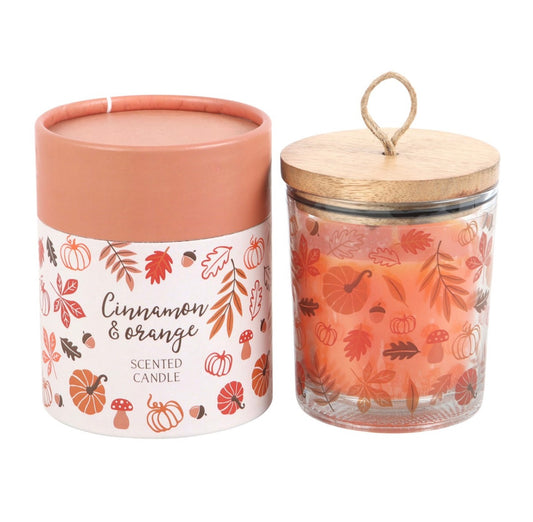 Cinnamon & orange candle