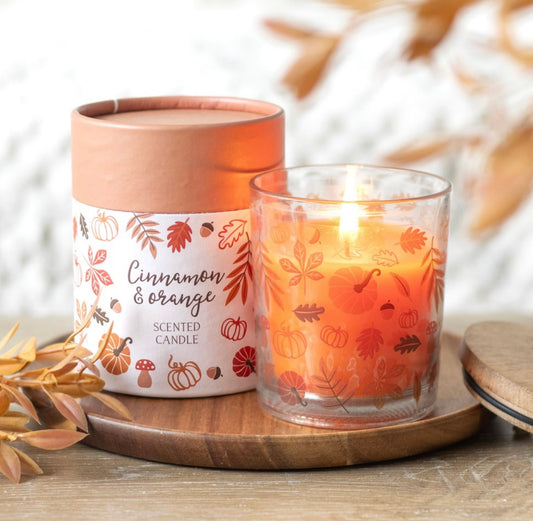 Cinnamon & orange candle