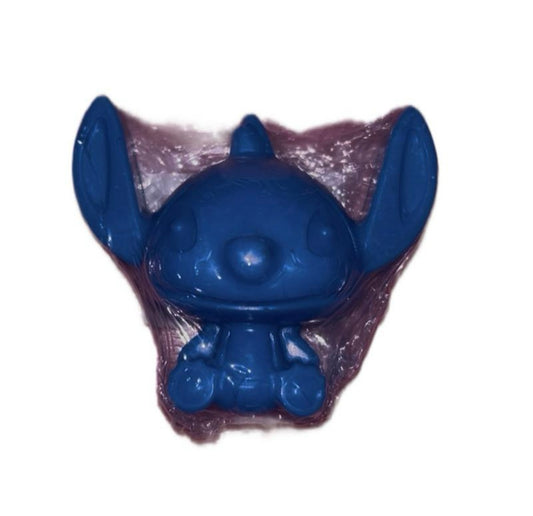 Blue alien soap