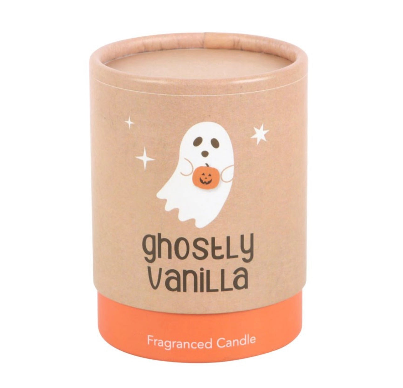 Ghostly vanilla scented candle