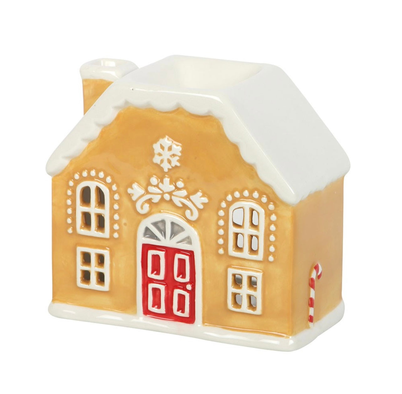 Gingerbread house wax burner