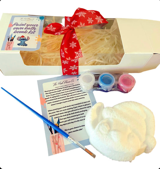 Paint your own bath bomb kit