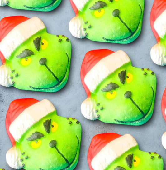 You’re a mean one bath bomb