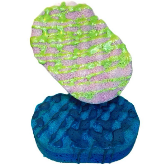 Fully loaded soap sponge