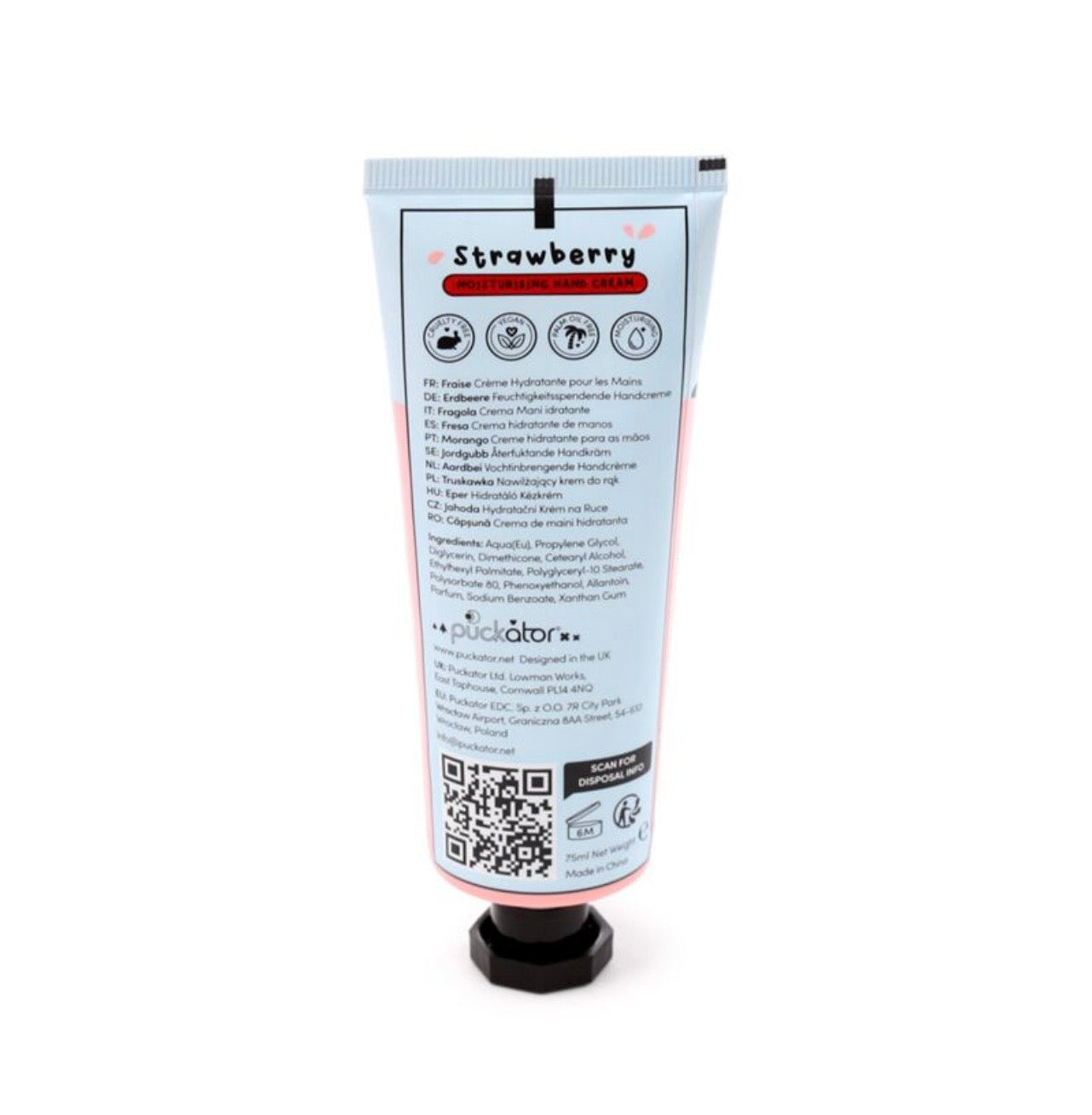 Foodiemals bubble tea hand cream 75ml