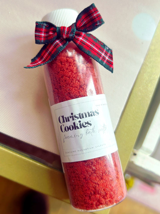 Christmas cookie bath salts