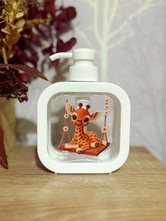 Giraffe soap dispenser