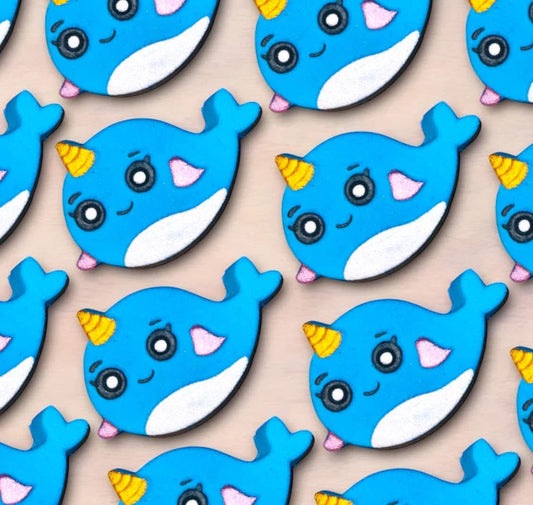 Narwhal bath bomb