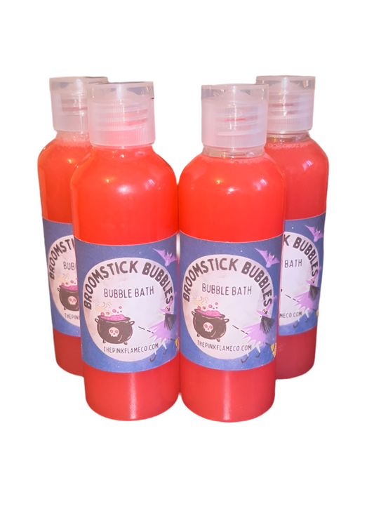 Broomstick bubbles bubble bath