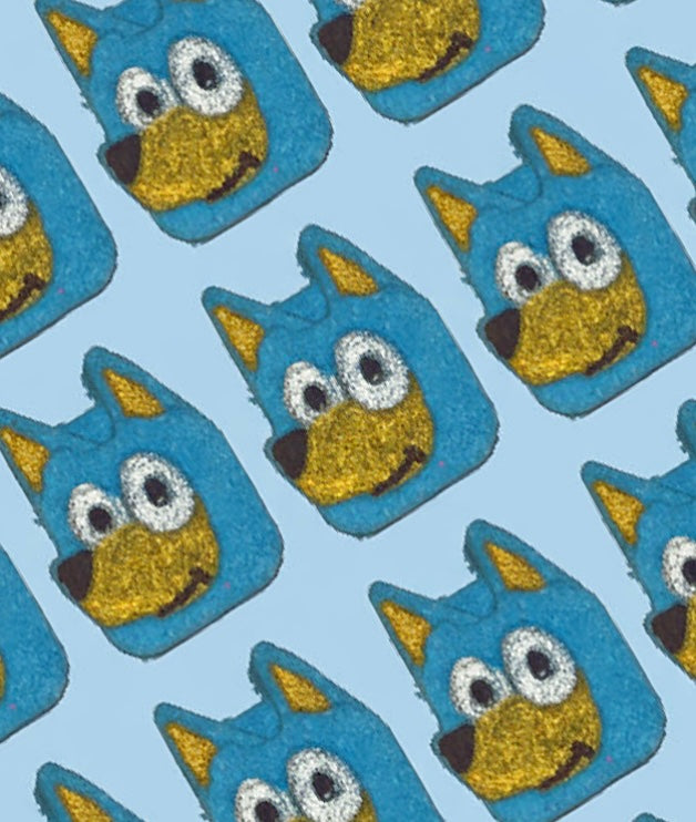 Bluey bath bomb