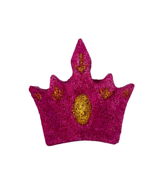 Mini crown bath bomb