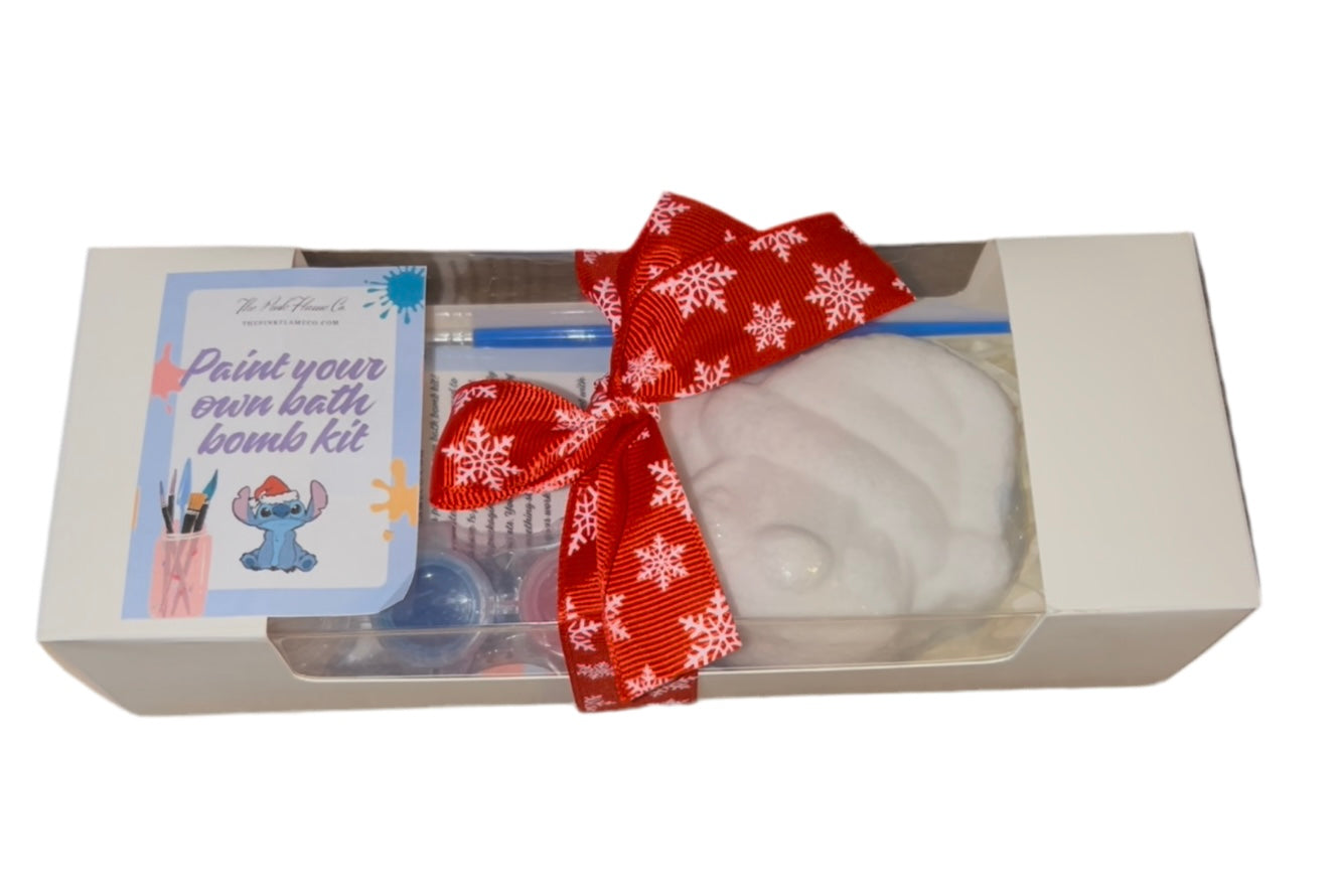 Paint your own bath bomb kit
