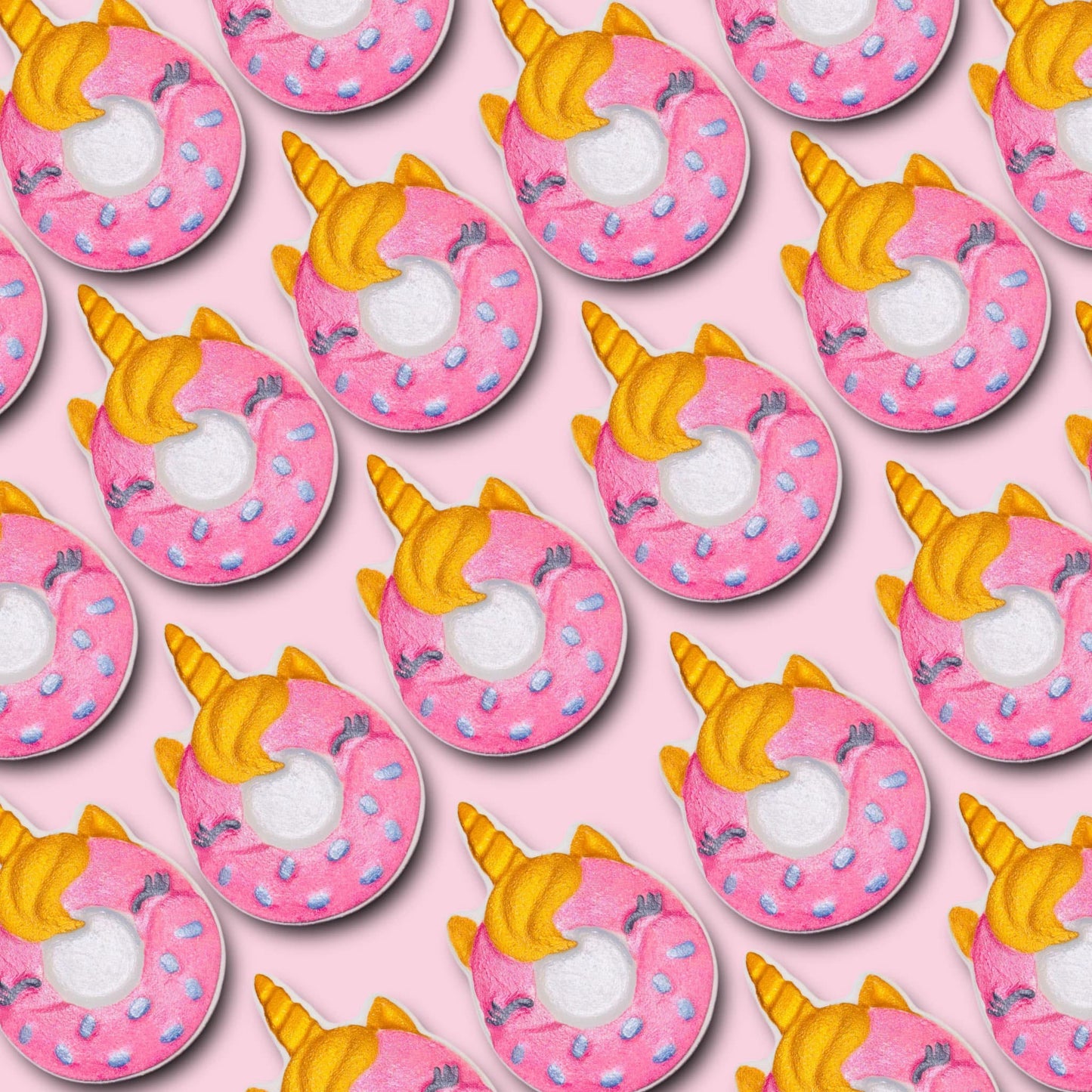Unicorn donut bath bomb