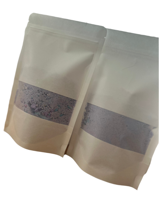 Bath dust pouch - large