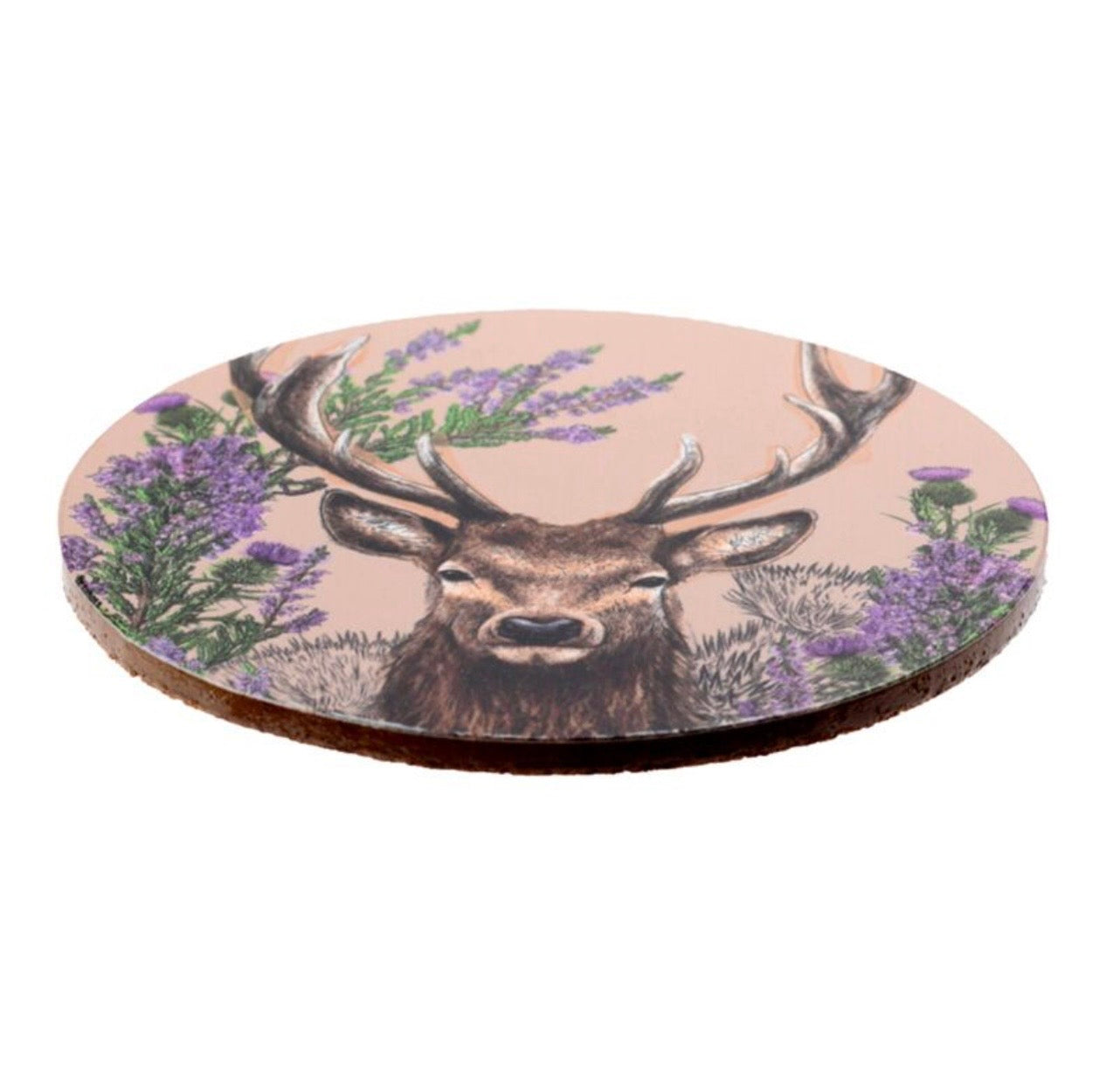 Wild stag set of 4 coasters