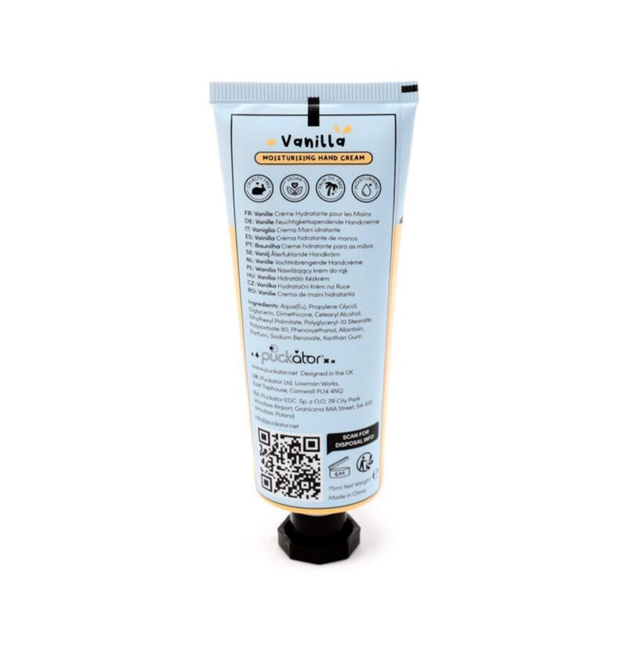 Foodiemals bubble tea hand cream 75ml