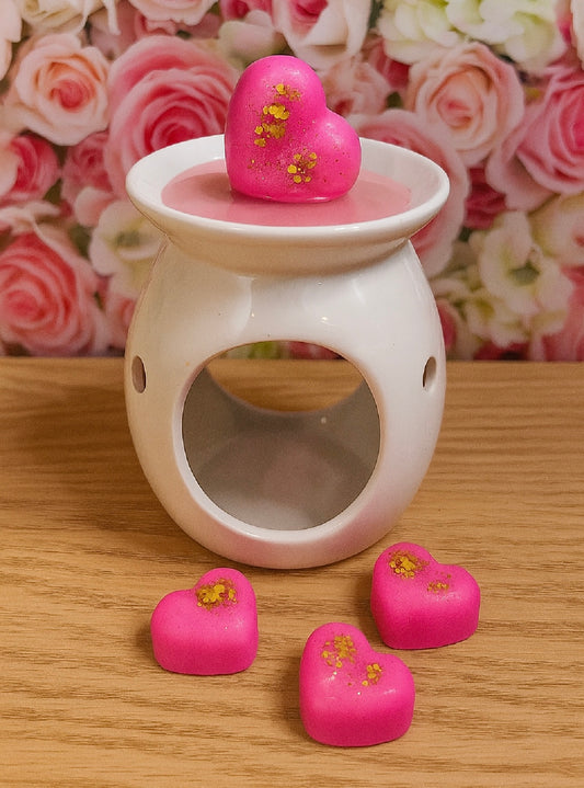 Heart wax melts (4)