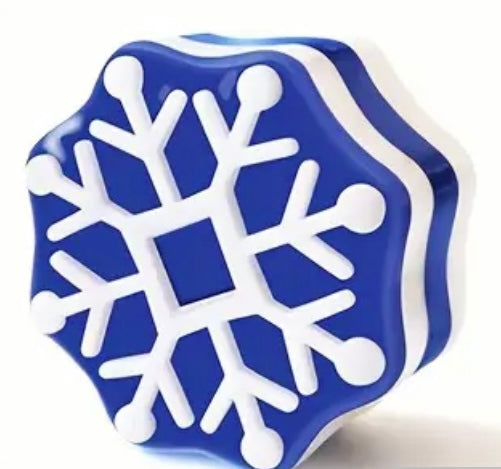 Snowflake shampoo bar