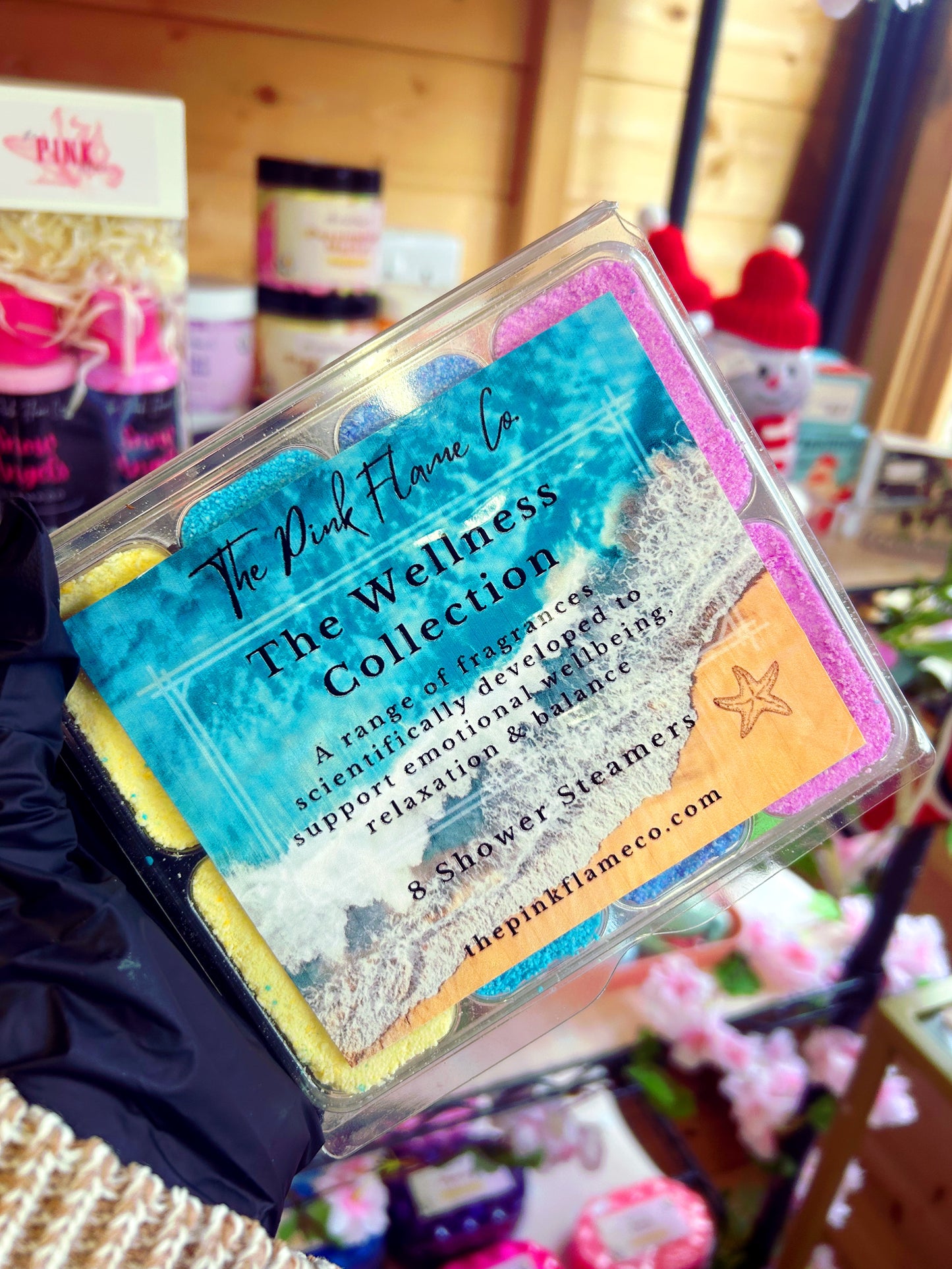 The wellness shower steamers collection