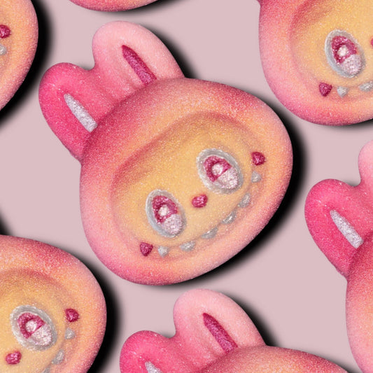 Pink lab bath bomb